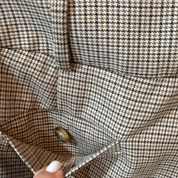 Michael Kors Tan Straight Leg Women's Pants - Picture 7 of 8